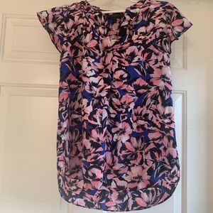 NWT j crew floral blouse size 4